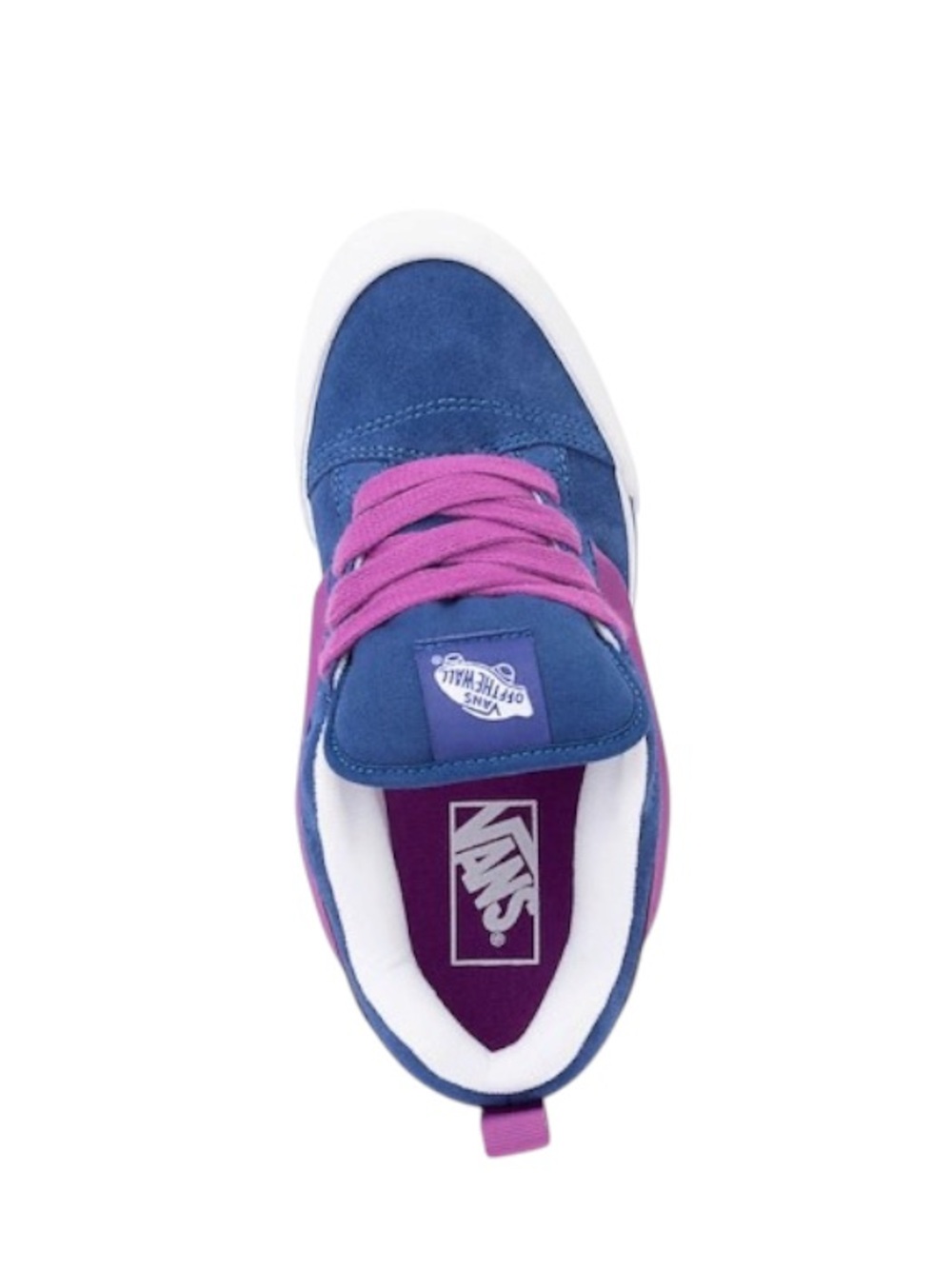Vans Knu Skool 2-Tone Skate Shoe - True Blue - Picture 4 of 8